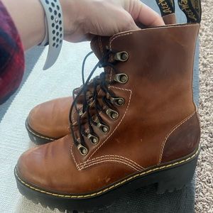 Dr. Marten Leona Lace-Up Boot in great condition